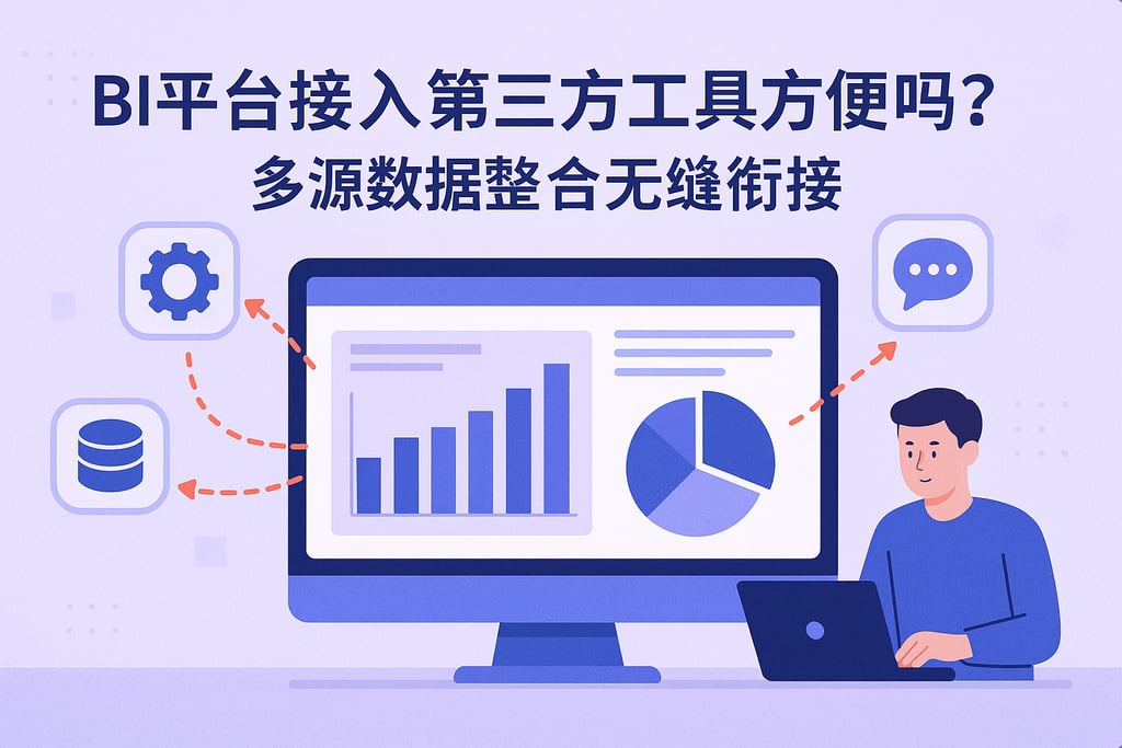 BI平台接入第三方工具方便吗？多源数据整合无缝衔接"